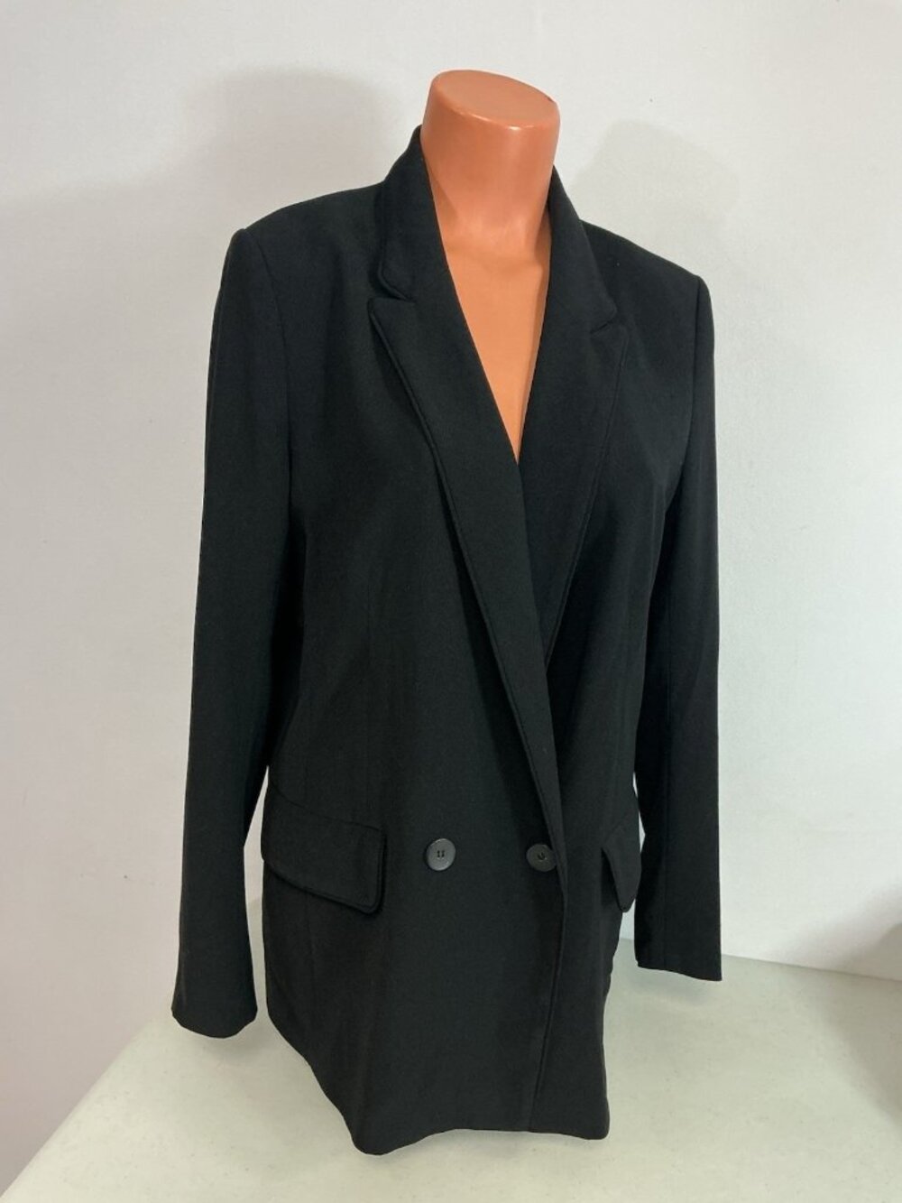 H&M Black Blazer Jacket Womens 10